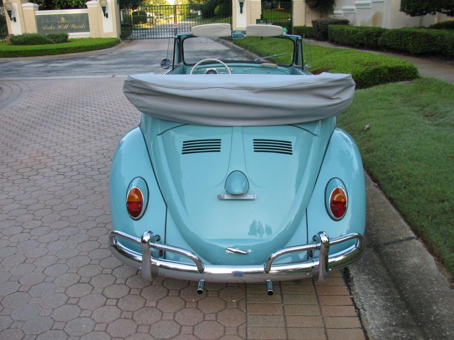  Volkswagen Beetle Cabriolet 1963 года  (фото 9 из 17)
